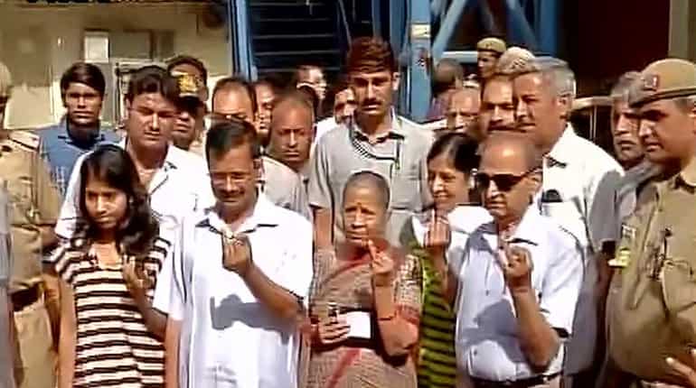 Polling time for Delhi civic polls ends