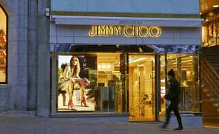 British luxury shoe brand Jimmy Choo put up on sale