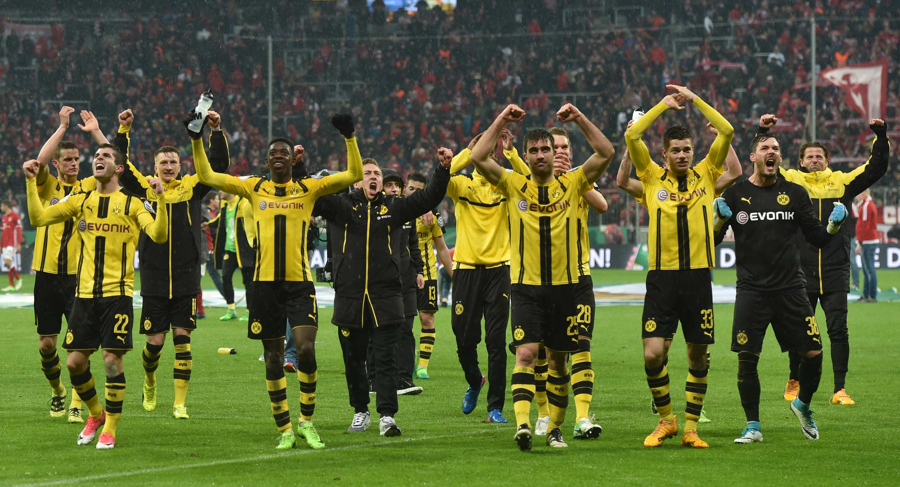 German Cup: Dortmund stage fightback to overcome Bayern Munich