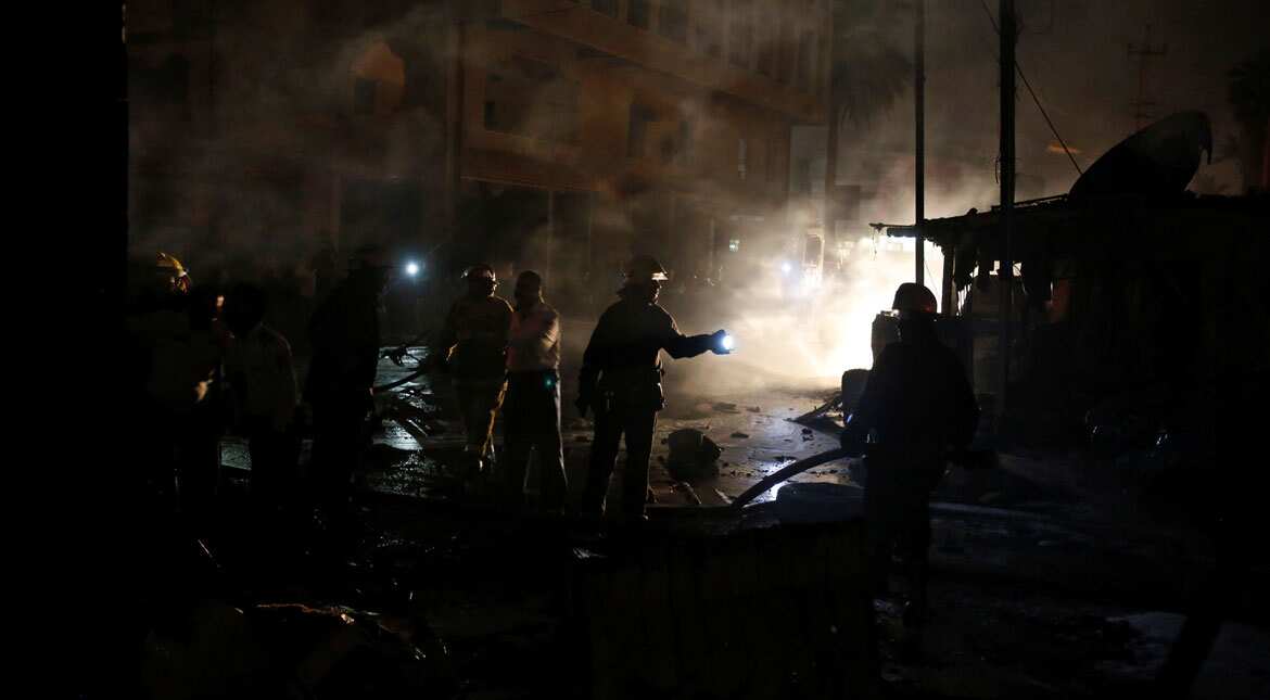Iraq: 4 killed in Islamic State suicide bombing in Baghdad Iraq: 4 killed in Islamic State suicide bombing in Baghdad