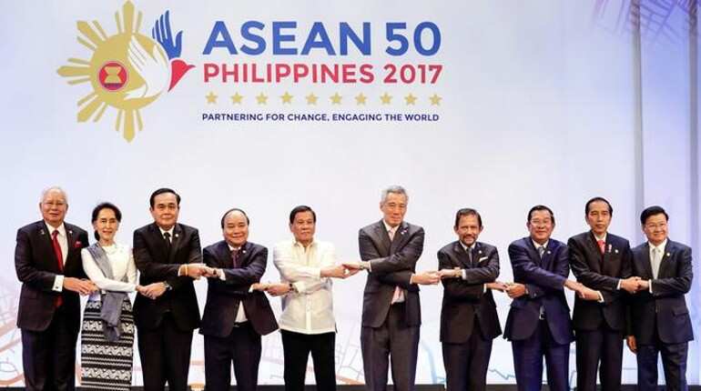 ASEAN drops reference to China's 'land reclamation and militarization' in South China Sea