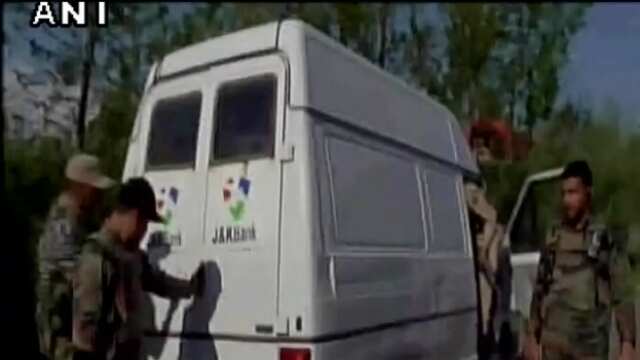 Seven killed after militants attack bank van in India's Kashmir Seven killed after militants attack bank van in India's Kashmir