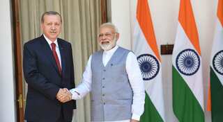 Trade, Kashmir, counter-terrorism feature in talks between Erdogan, PM Modi