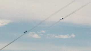 Egyptian air force destroys vehicles crossing border from Libya