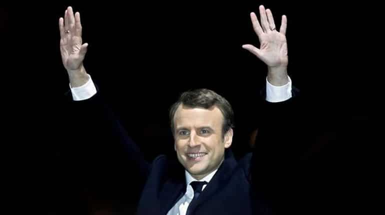 France's Macron reminded of huge challenges ahead