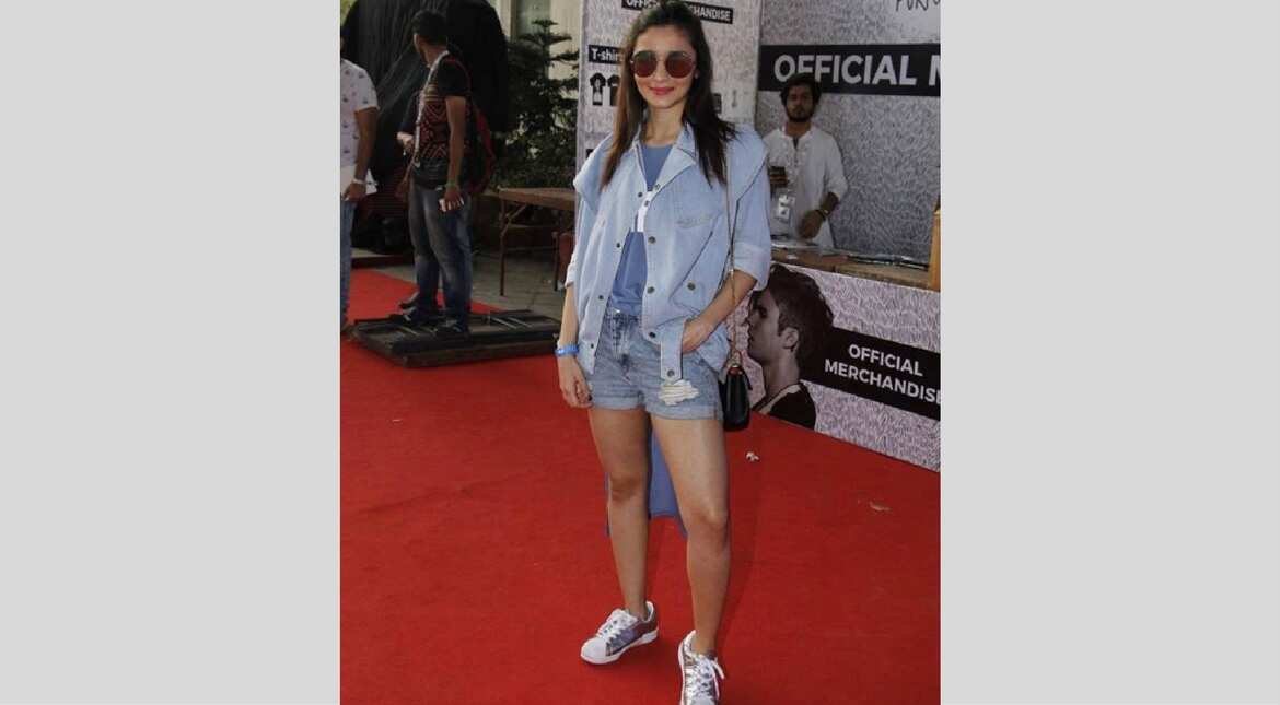 Alia Bhatt, Indian actress spotted attending the Bieber concert