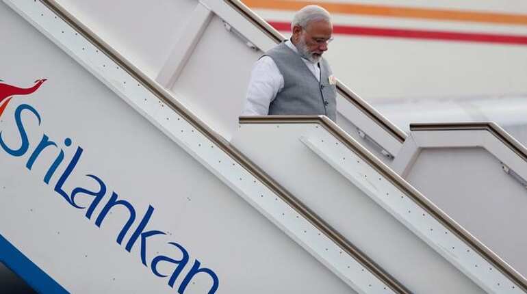 PM Modi arrives in Sri Lanka for two-day visit
