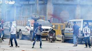 J&K: Protesters clash with security forces in Srinagar