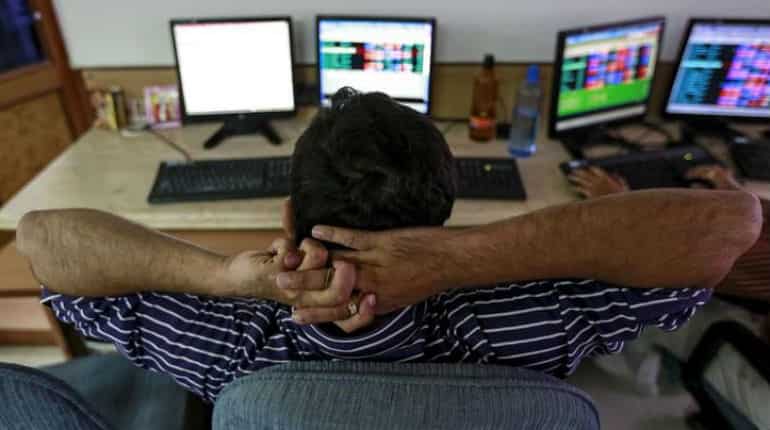 Sensex slips after record gains, inflation data awaited
