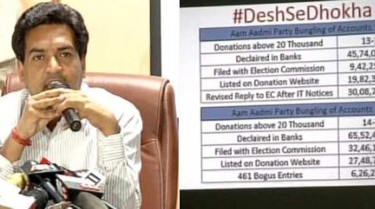 Sacked AAP minister Kapil Mishra accuses Kejriwal of laundering money, then faints
