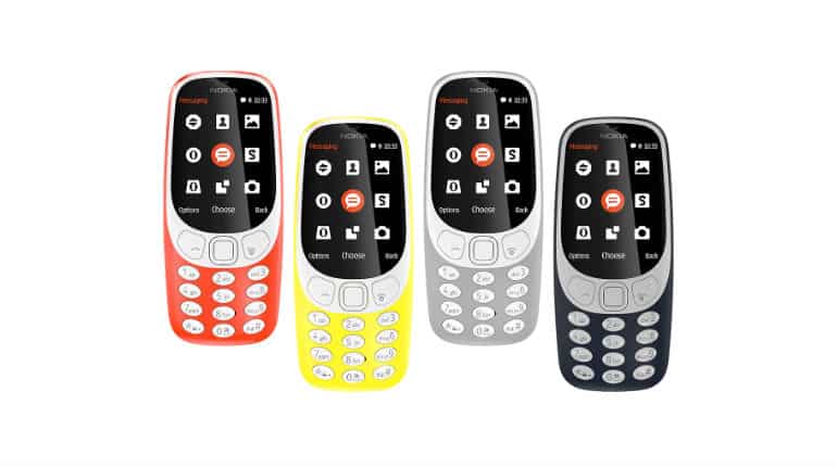It will come in four colours - Warm Red and Yellow with a gloss finish and Dark Blue and Grey with a matte finish