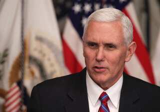 University students walk out on US VP Pence speech