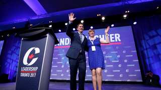 Canada's opposition Conservatives pick Scheer to run against Trudeau in 2019