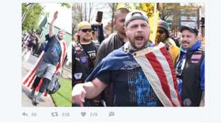 Two men stabbed to death on Oregon train trying to stop anti-Muslim rant