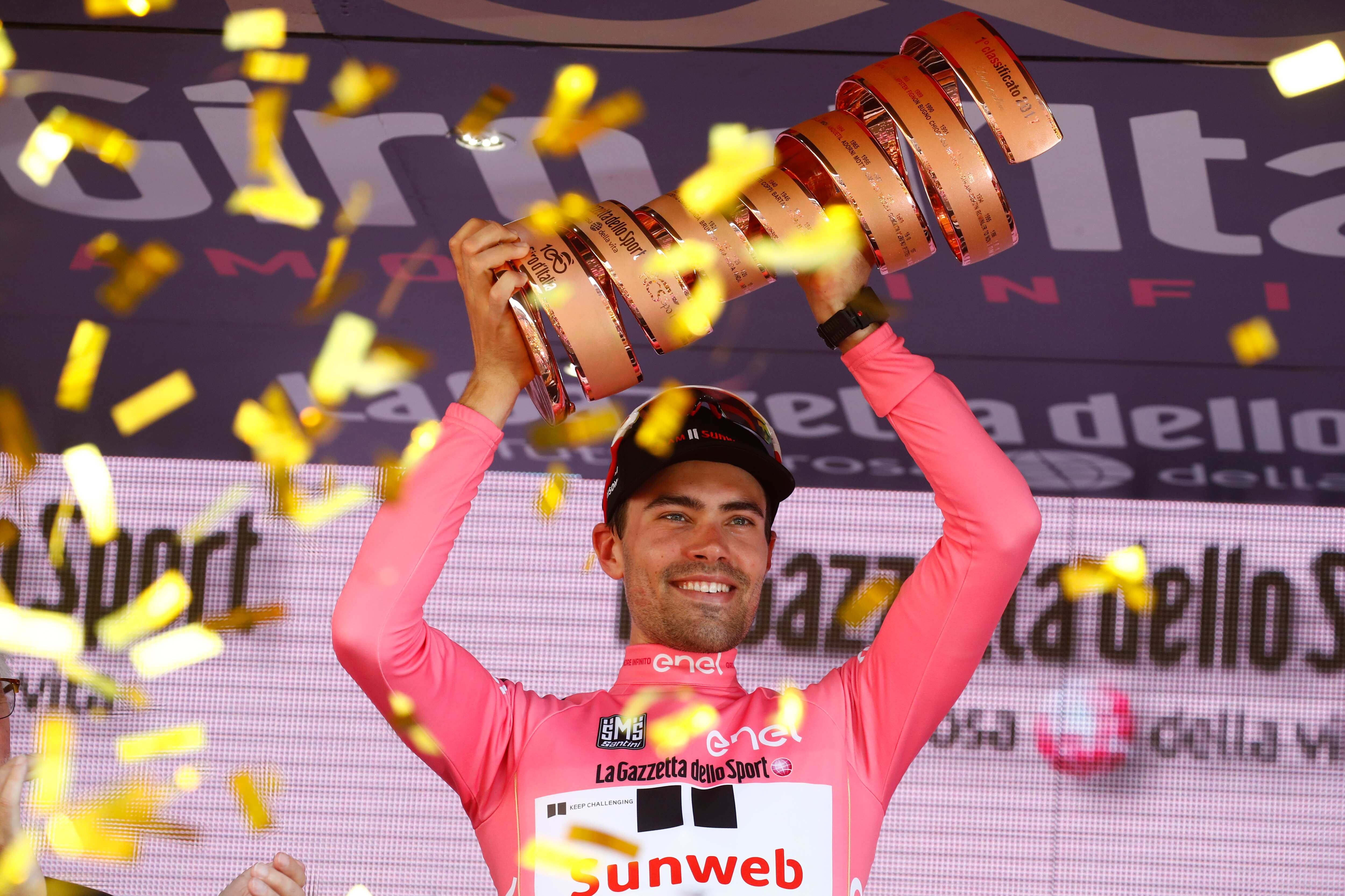 Rookie Dumoulin beats Quintana to win Giro d'Italia
