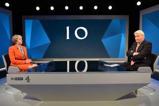 May, Corbyn spar over Brexit in TV grilling