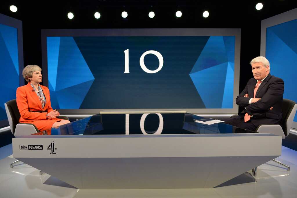 May, Corbyn spar over Brexit in TV grilling