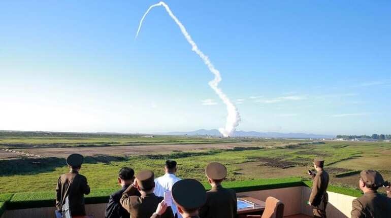 Ahead of South Korea, US military drill, North Korea fires two short-range ballistic missiles