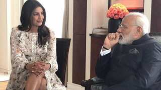 Priyanka Chopra gets trolled for wearing a dress while meeting PM Modi