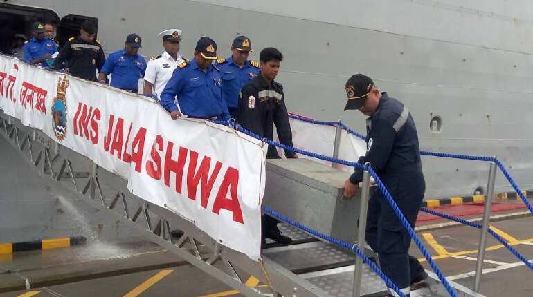 Indian Navy joins rescue operations in Sri Lanka, Bangladesh
