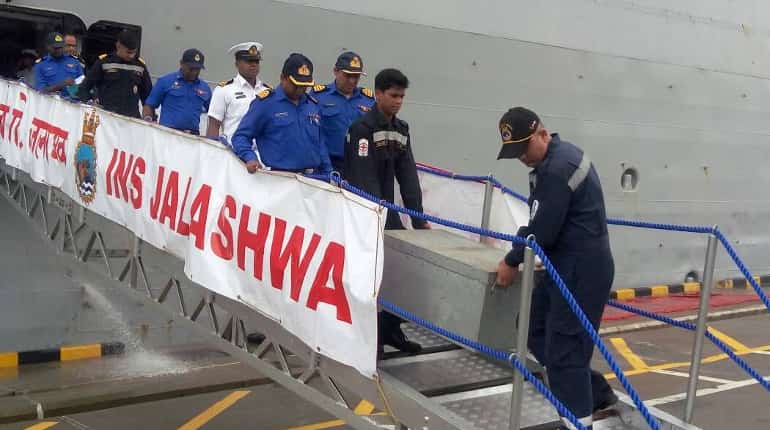 Indian Navy joins rescue operations in Sri Lanka, Bangladesh