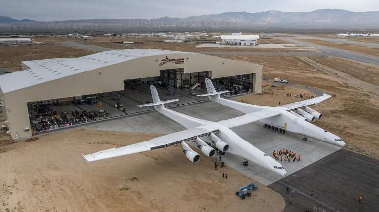 World's largest aircraft rolls out for first time World's largest aircraft rolls out for first time