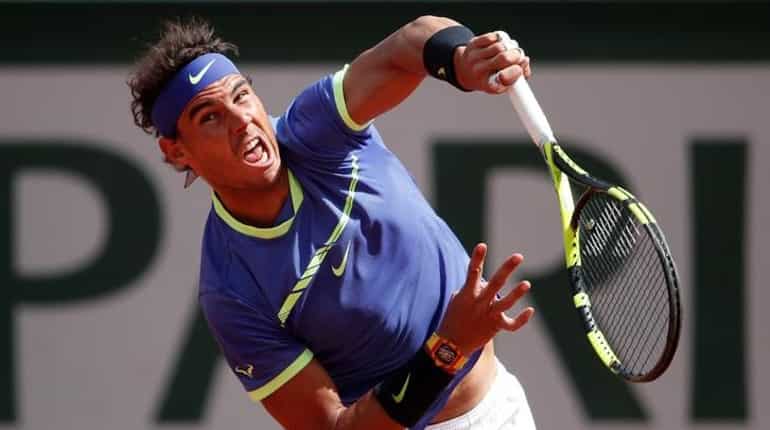Ominous Nadal back on court in Paris