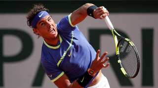 Ominous Nadal back on court in Paris