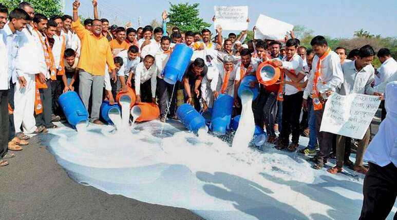 Farmers Protest, Maharashtra
