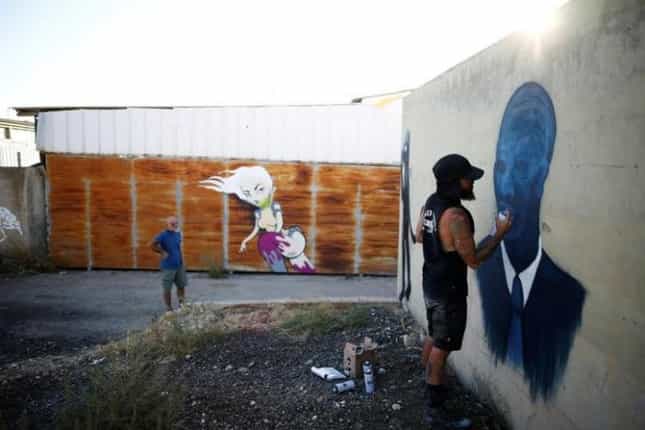 Art wall by Zero Cents