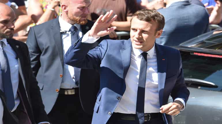French President Emmanuel Macron headed for overwhelming parliamentary majority