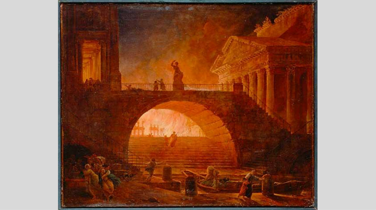 The Great Fire of Rome, 64AD
