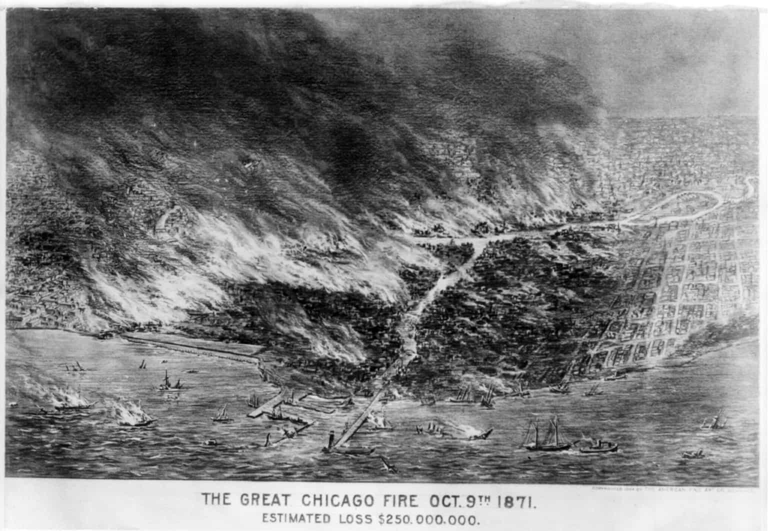 1871 Chicago fire