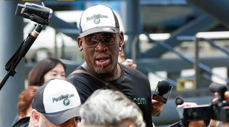 Rodman returns from 'real good trip' to North Korea