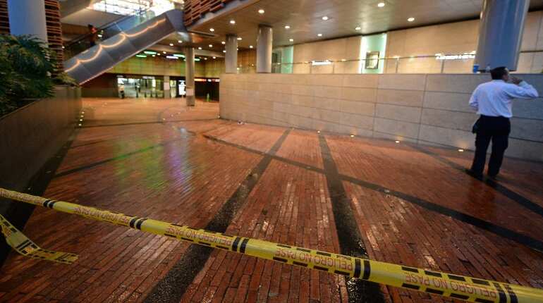 Bogota mall blast: Three women killed, nine injured