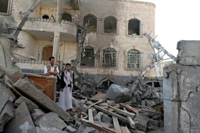 At least 24 Yemenis die in Saudi-led air strikes At least 24 Yemenis die in Saudi-led air strikes
