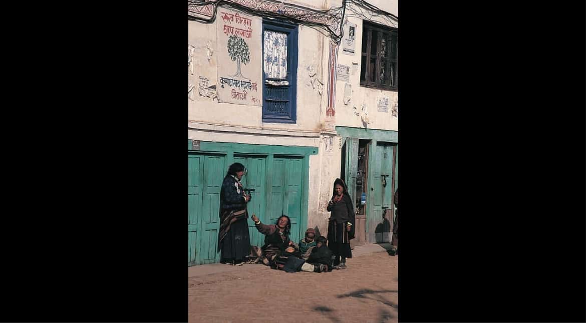 Tibetan refugees in Nepal