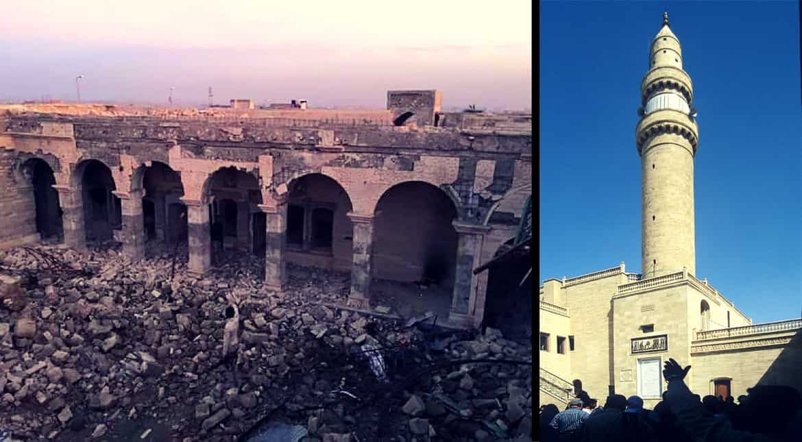 The tomb and mosque of the prophet of Jonah