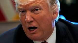 Trump says no recordings of conversations between him and former FBI director Comey