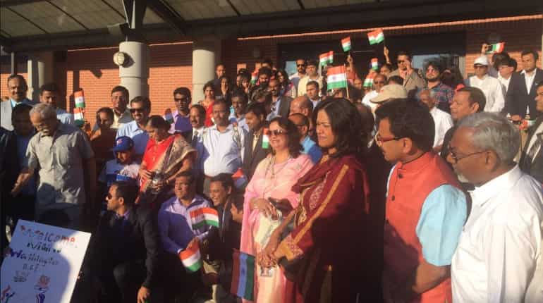 Indians in US welcome PM Modi