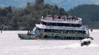 Updated toll: Six dead, 31 missing after tourist boat sinks in Colombia