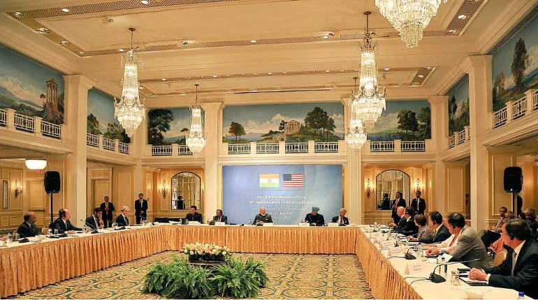 The roundtable meeting