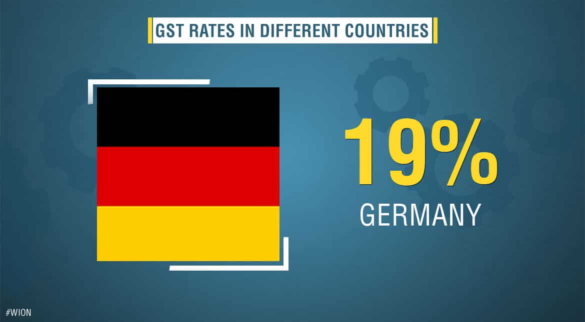 GST/VAT rates in Germany