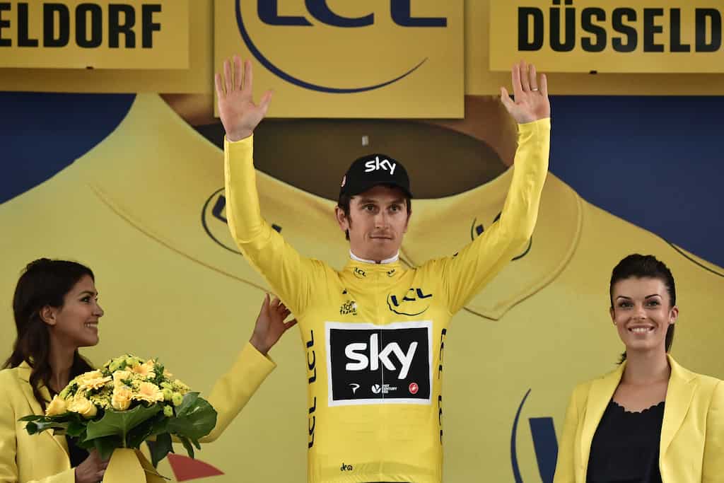 Tour de France: Geraint Thomas gets yellow, Froome gets advantage
