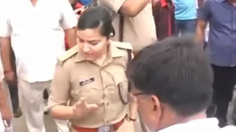 UP policewoman who stood up to local BJP leaders transferred