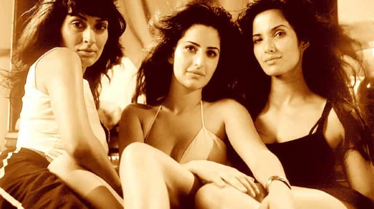 A still from Katrina Kaif's debut film "Boom"