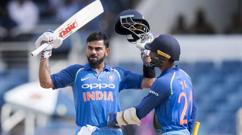 Virat Kohli slams ton as India beat West Indies by 8 wickets, clinch series 3-1