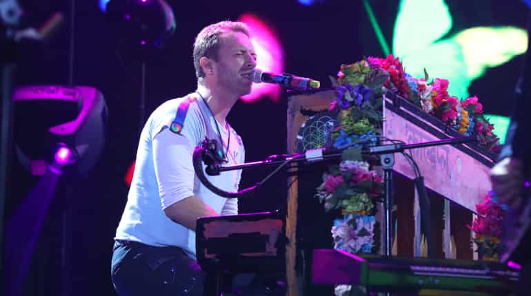 Coldplay performs at the G20 concert in Hamburg