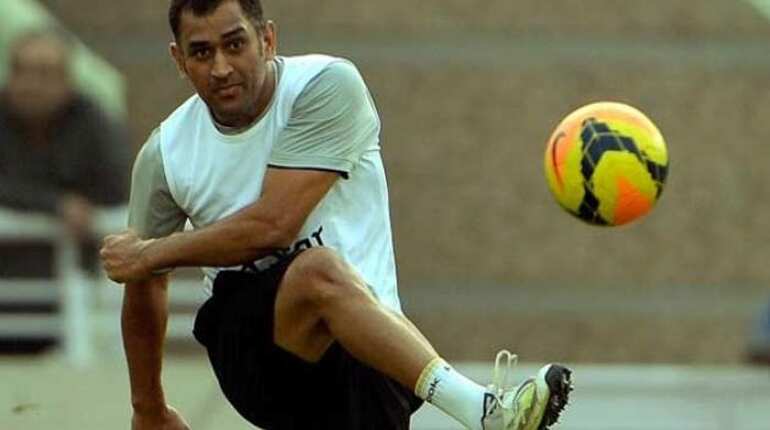 Dhoni the Football Player