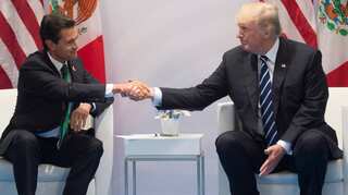 G20: Trump says he 'absolutely' wants Mexico to pay for border wall in meeting with President Nieto